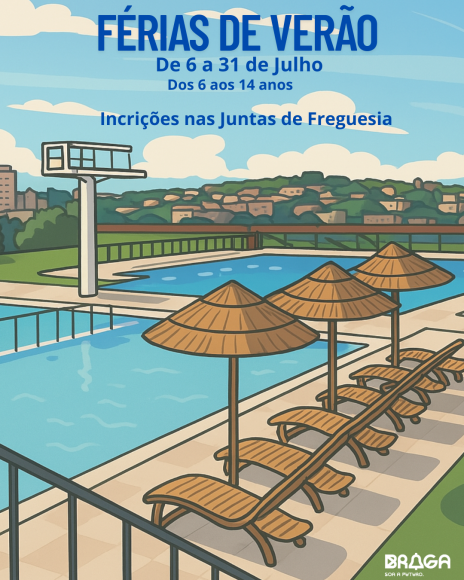 Inscri&ccedil;&otilde;es Abertas para o programa F&eacute;rias de Ver&atilde;o 2026, at&eacute; ao dia 29 de maio de 2026