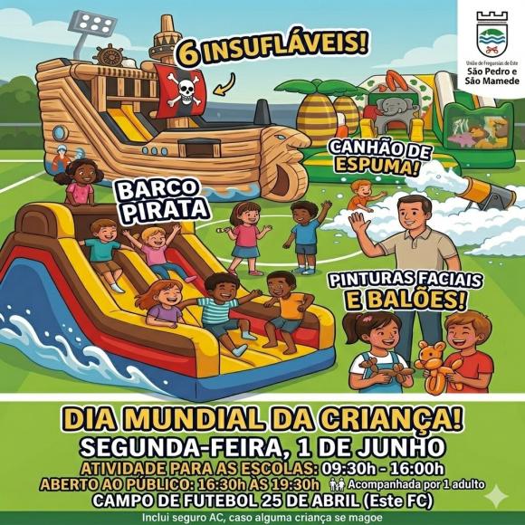 DIA MUNDIAL DA CRIAN&Ccedil;A EM ESTE S. PEDRO E S. MAMEDE