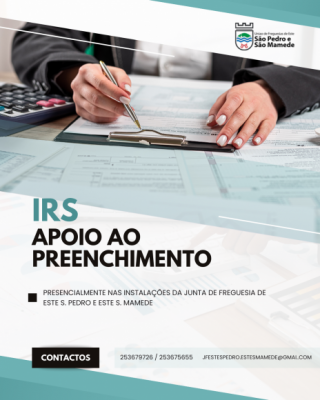 IRS - Apoio ao Preenchimento