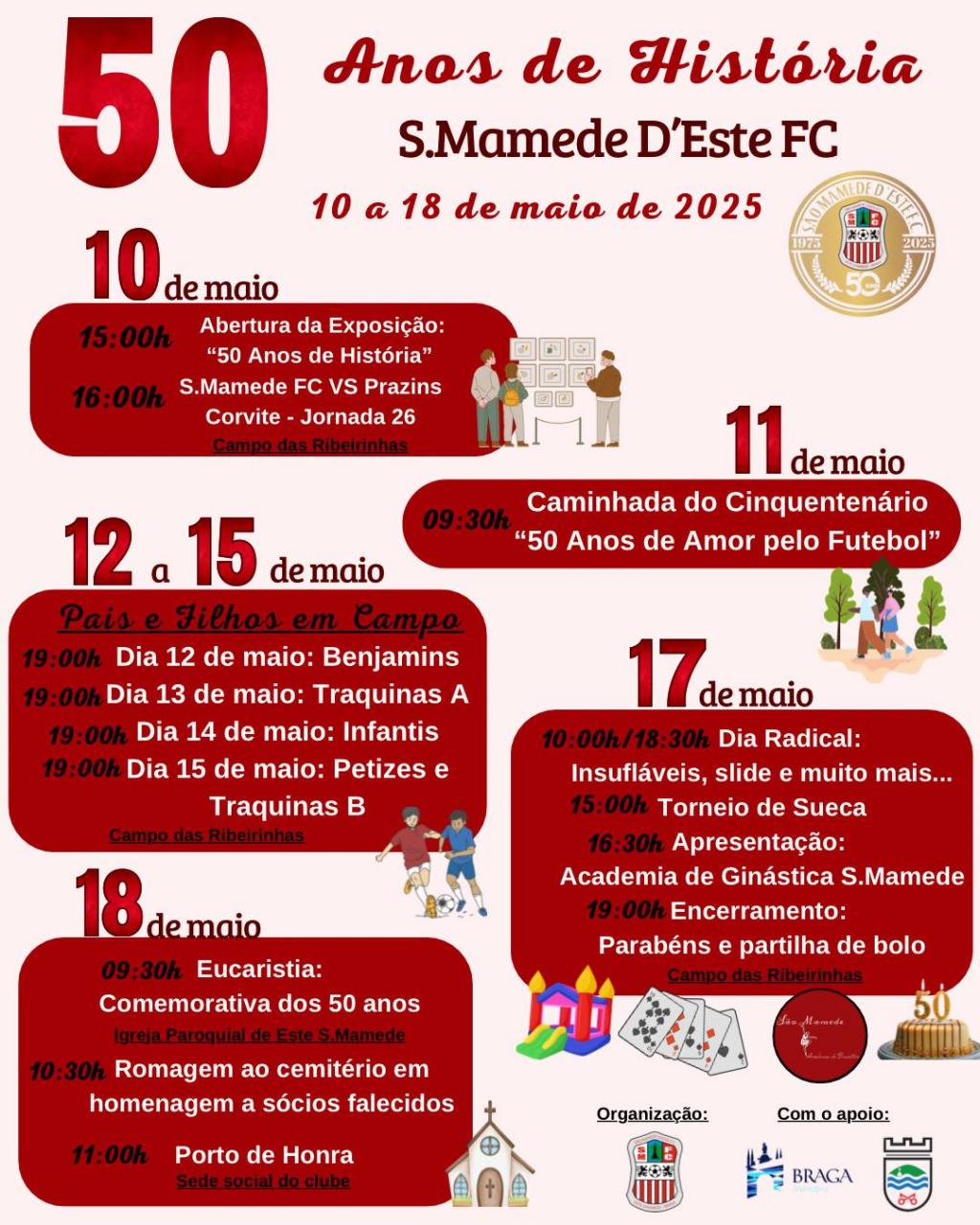 50 Anos de História S.Mamede D'Este FC