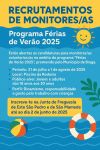 Inscrição para Monitores para as Férias de Verão 2025